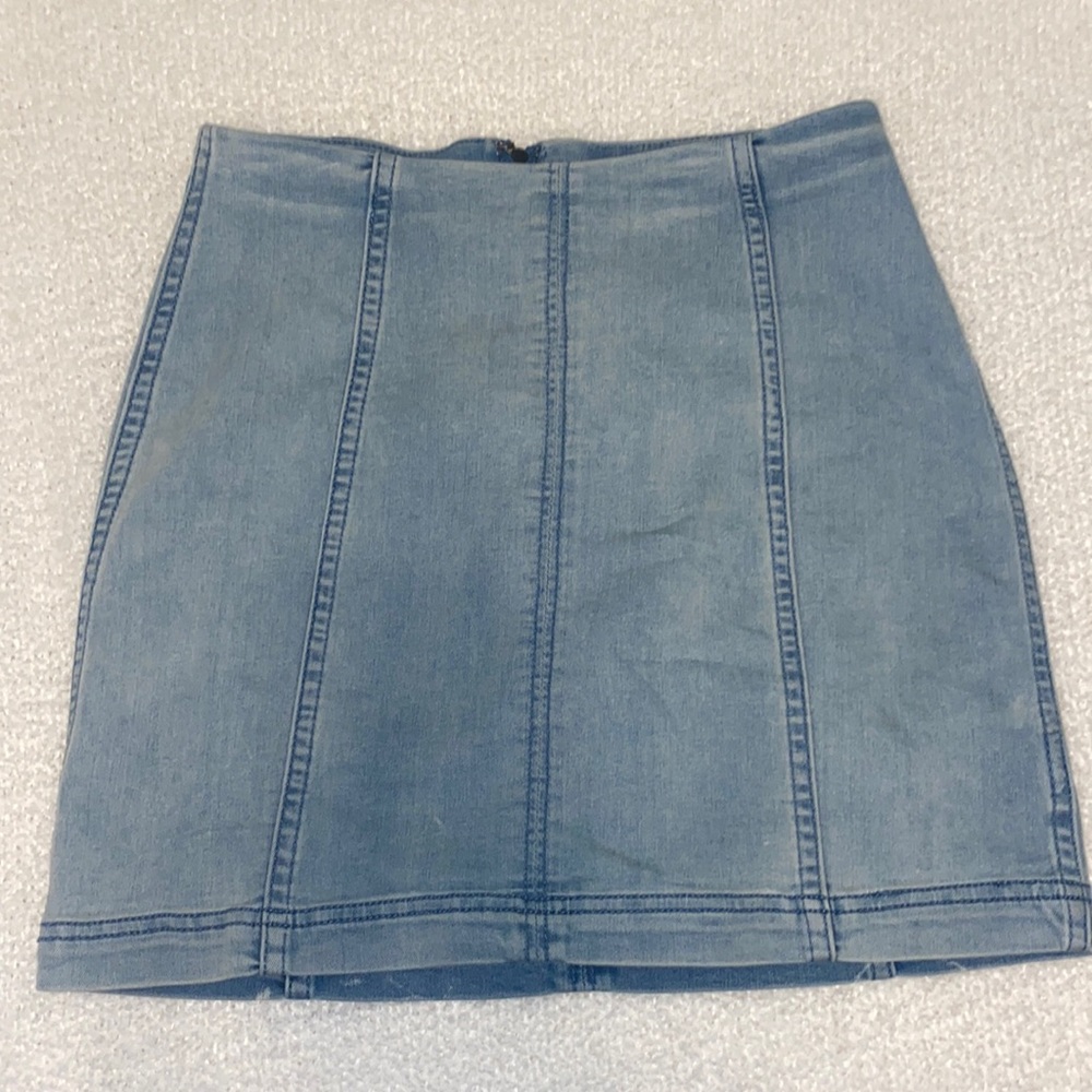 Free People Jean Skirt Size 6!